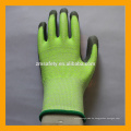 Graue PU beschichtete Anti-Cutting Handschuhe der Stufe 5